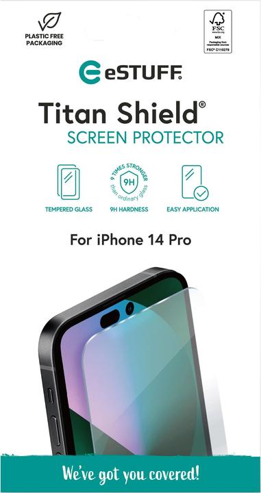 Immagine prodotto eSTUFF Apple iPhone 14 Pro trasparente (1 Pezzo/i, Apple iPhone 14 Pro)