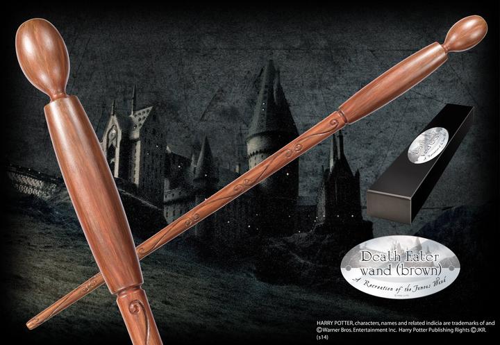 Actual product image Noble Collection Harry Potter Wand Death Eater Version 2 (Character Editio