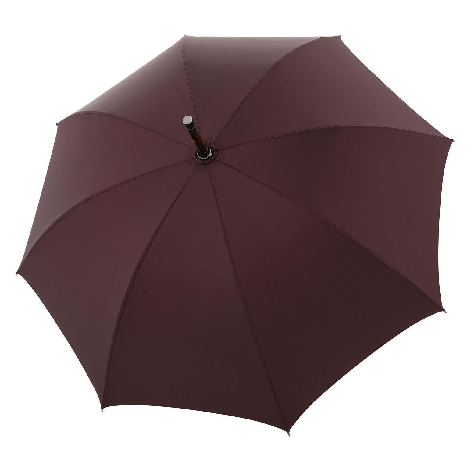 Doppler Manufaktur, Herren, Regenschirm, Kastanie Oxford, Rot