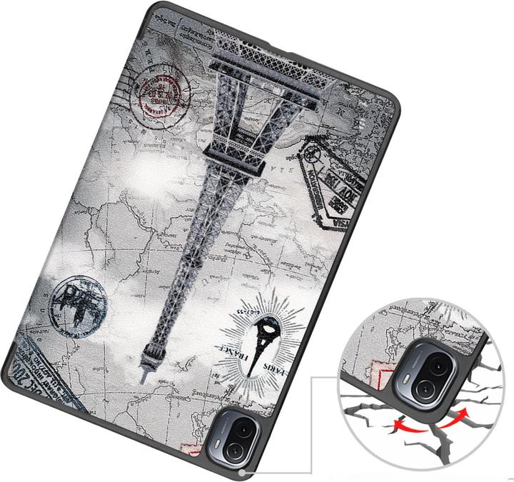 Actual product image Cover-Discount Xiaomi Pad 5 - Tri-fold Smart Case Paris (Xiaomi Pad 5)