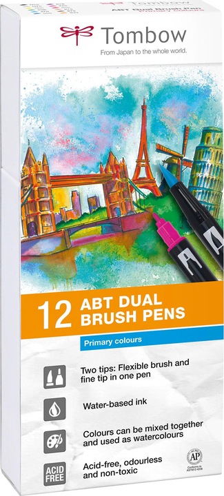 Produktbild Tombow ABT Dual Brush Pen (Mehrfarbig, 12 x)