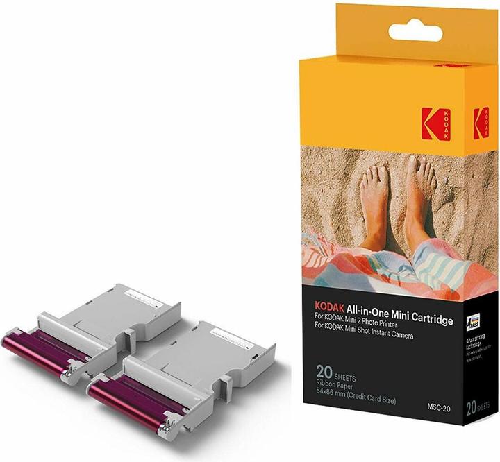 Actual product image Kodak Cartridge MSC-20, 20 photos, For P210-C210 and Mini Shot (20x)