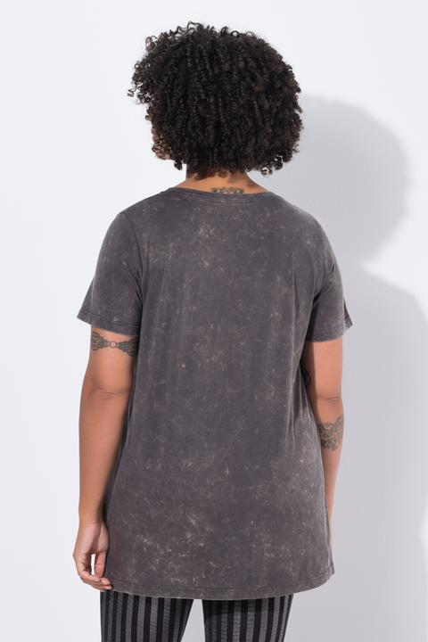 Actual product image Angel of Style T-shirt, comfort fit, cow skull print (46)