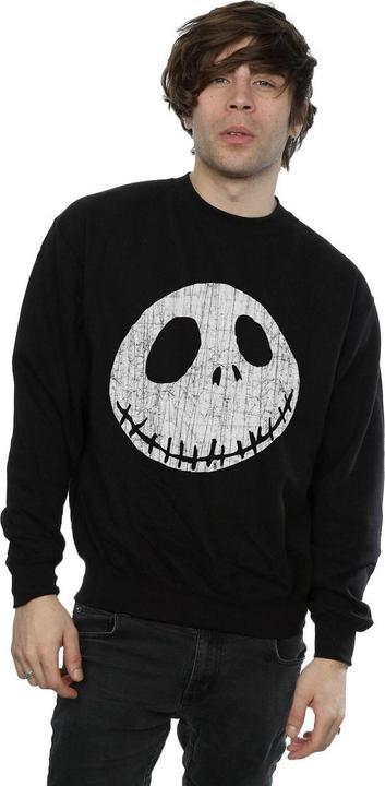Image du produit Disney - Sweat NIGHTMARE BEFORE CHRISTMAS JACK CRACKED FACE - Homme (S)
