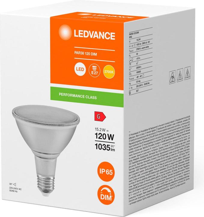 Produktbild Ledvance LED-Reflektorlampe (E27, 15.20 W, 1035 lm, 6 x, G)