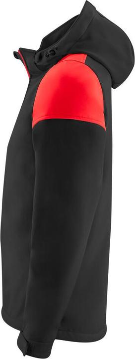 Actual product image Sharp Printer Prime Softshell Jacket Men Black/Red - Size XXL (XXL)