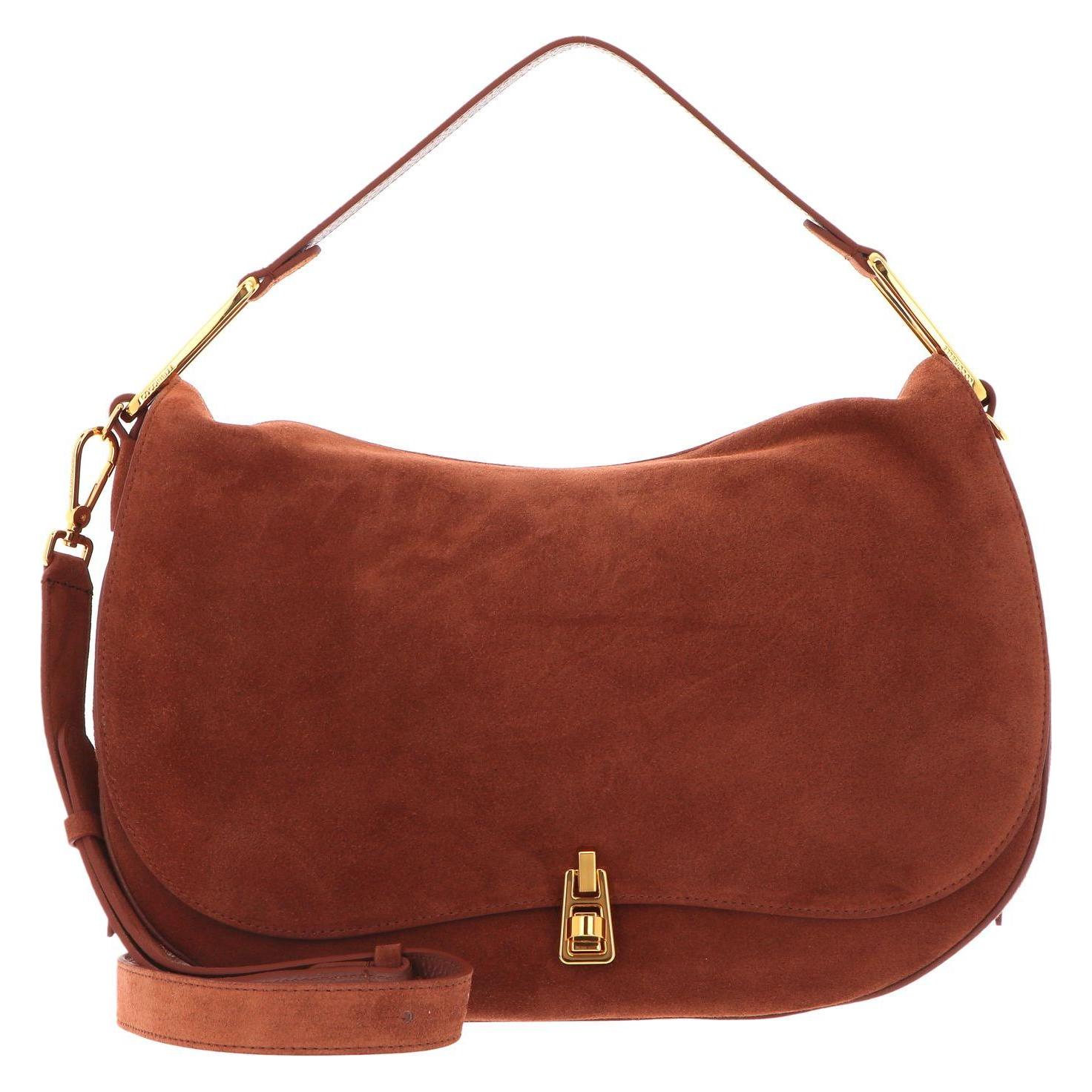 Coccinelle, Damen, Handtasche, Magie Suede Handbag, Braun