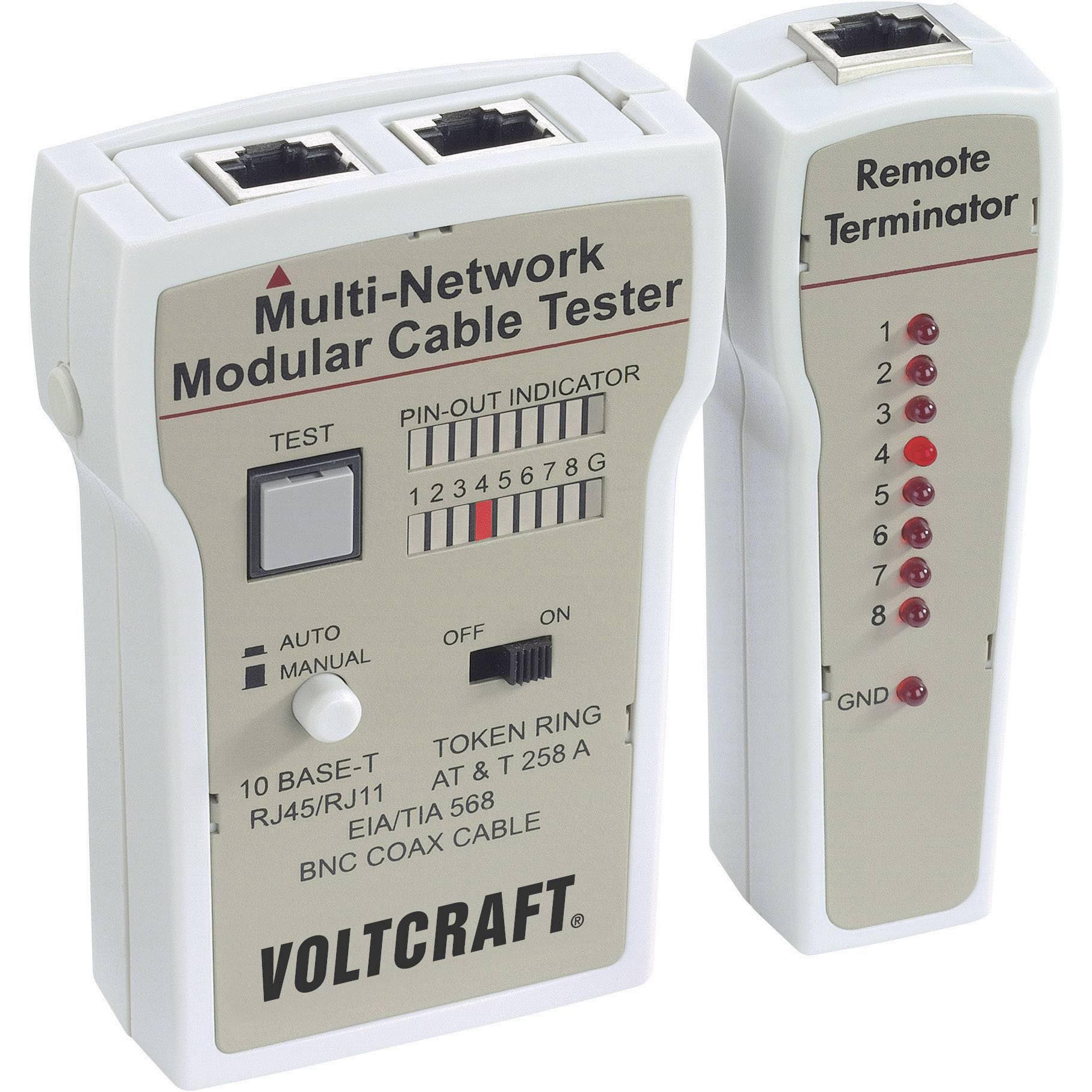 Voltcraft Kabeltester (Kabeltester) (CT-2)