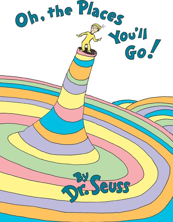 Image du produit Oh, the Places You'll Go! (Anglais, Dr. Seuss, 1990)