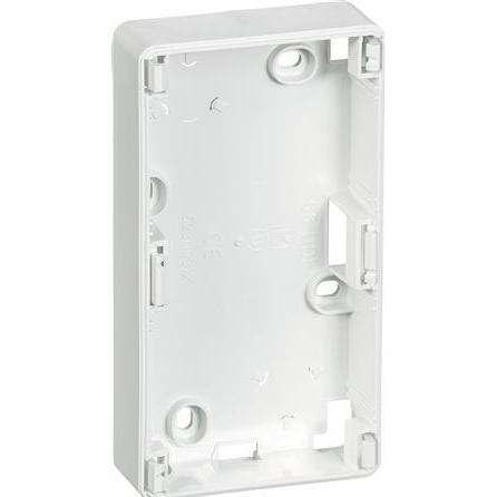 LK Opus 66 underlag 2 modul 23 mm, hvid, Netzwerk Zubehör