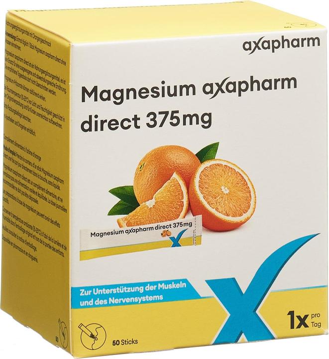 Produktbild Axapharm Magnesium direct (50 Stück, Pulver, 160 g)