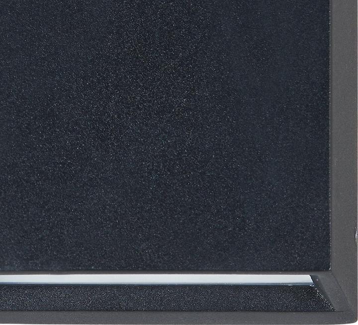 Produktbild EGLO 900886 SPONGANO LED Aussen-Wand-/Deckenleuchte 2x5W 20cm Schwarz Steuerbare Lichtfarbe IP65 (600 lm)