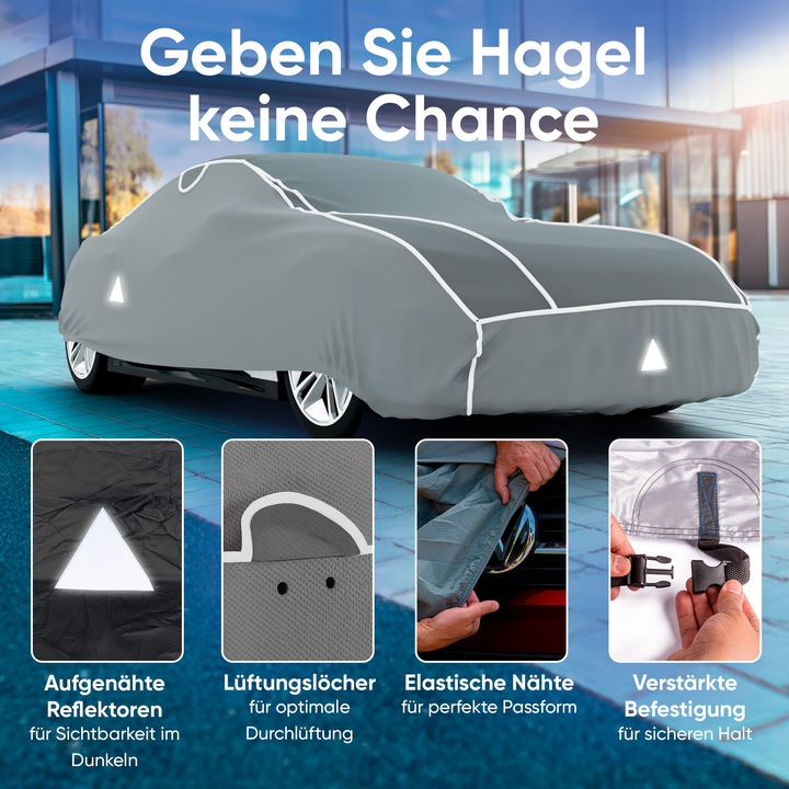 Produktbild Walser PKW Hagelschutzplane Hybrid UV Protect, Hagelschutzgarage Gröe L