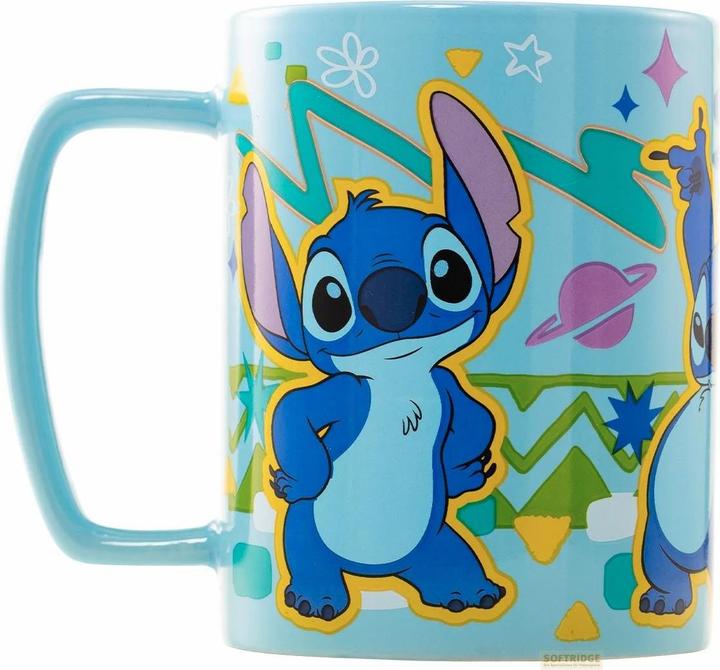 Actual product image Pyramid Lilo & Stitch fuzzy mug Stitch (440 ml)