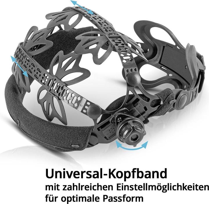 Actual product image Stahlwerk Kopfband 2er Set für Schweisshelme mit Polster und austauschbarem Schweissband (Hearing protection replacement pads)