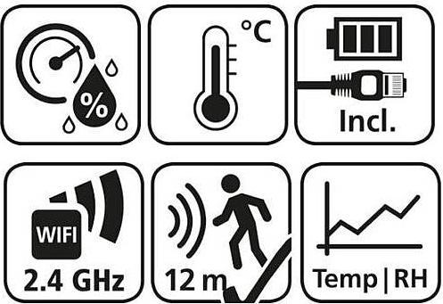 Actual product image Burg Wächter WLAN PIR Bewegungsmelder (12 m)