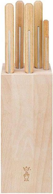 Actual product image Opinel 002403 PARALLELE MEAT knife block with 5 knives