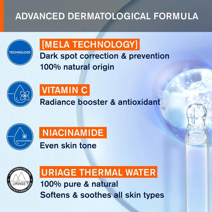 Productafbeelding Uriage Crème Nettoyante Dépiderm - 100 ml (Reinigend schuim, 100 ml)