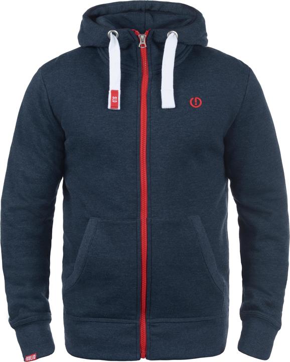 Actual product image Solid Benn High-Neck Men's sweatjacket (XXL)