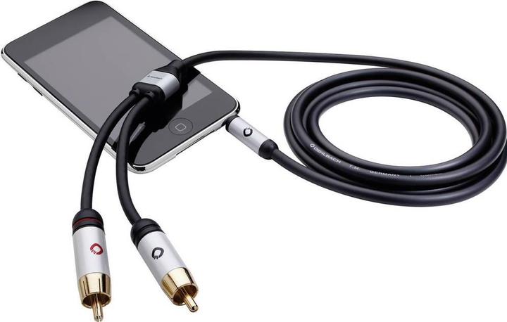 Actual product image Oehlbach iConnect (3 m, 3.5mm jack (AUX), Cinch)