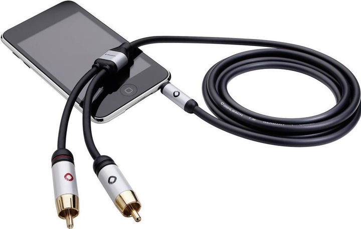 Actual product image Oehlbach iConnect (3 m, 3.5mm jack (AUX), Cinch)