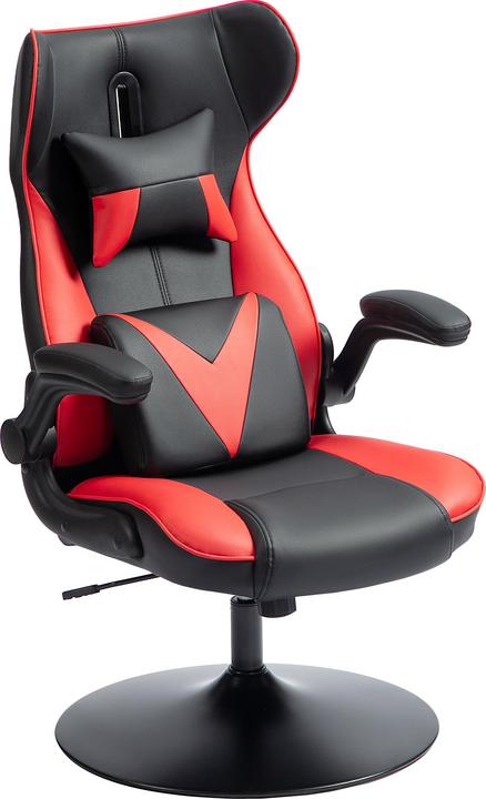 Image du produit Vinsetto Gaming-Stuhl Kunststoff, Metall Rot
