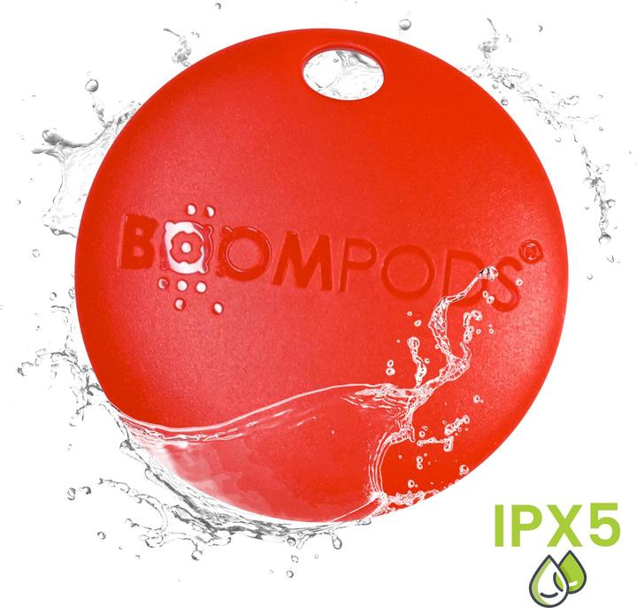 Produktbild Boompods BOOMTAG rot (iOS)