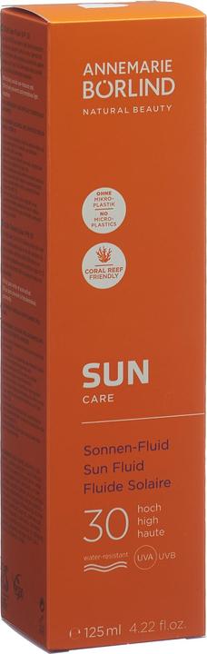 Actual product image Annemarie Börlind Sun Series - Sun Fluid SPF 30 (Suntan cream, SPF 30, 125 ml, 159 g)