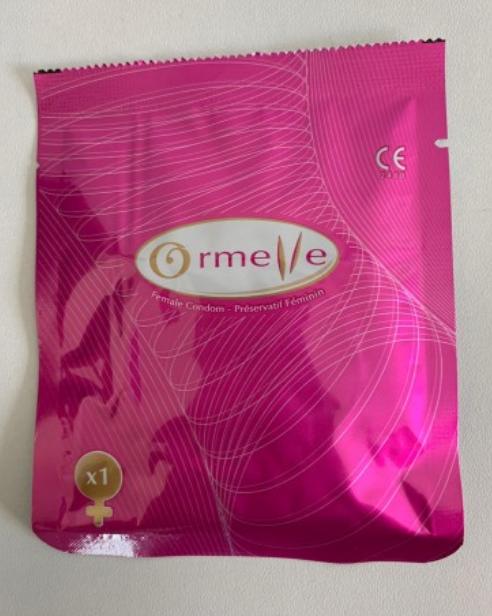 Actual product image Ormelle Female Condom - female condoms made of latex for self-determined contraception and high comfort (2 pcs.)