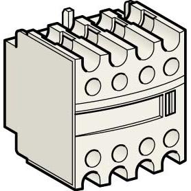 Schneider Electric Auxiliary Contact Block 10 A 2 No 2 Nc, Automatisierung