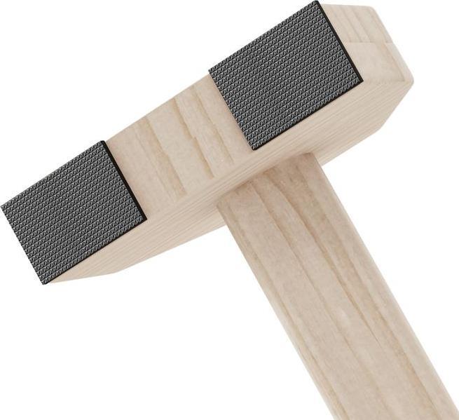 Actual product image Swisshandel24 Push up bars in a set of 2, robust & non-slip, up to 120 kg, beech wood, 30x13x10cm, nature