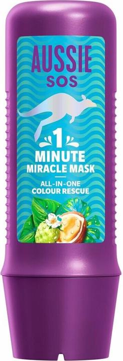 Aussie Sos 1 Minute Miracle All In One Colour Rescue Mask - 250 Ml (250 ml)