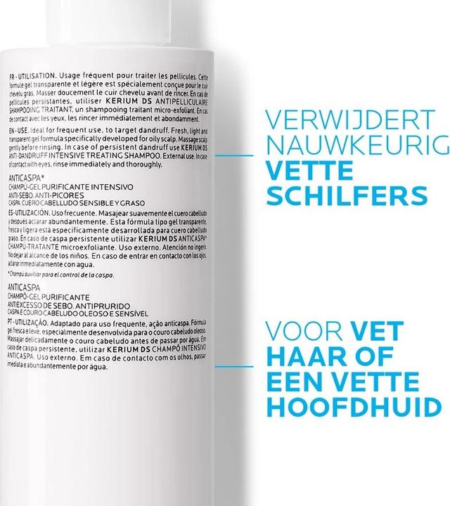 Produktbild La Roche Posay Kerium (Flüssiges Shampoo, 200 ml)