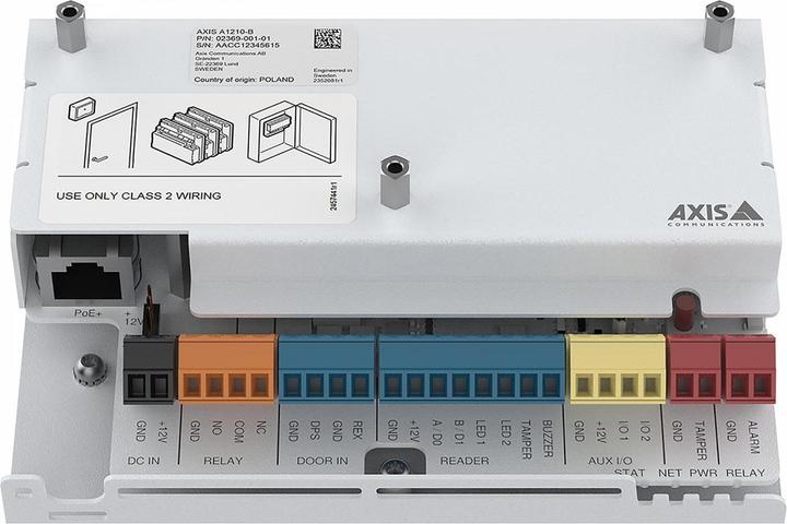 Actual product image Axis A1210-B NETWORK DOOR CONTRLLER