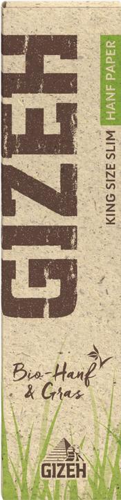 Image du produit Gizeh Bio chanvre et herbe Kingsize Slim Box