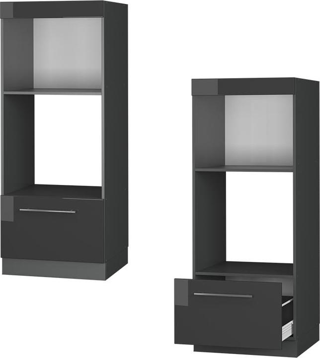 Produktbild Vicco Mikrowellenschrank Fame-Line (60 x 58.10 x 153.60 cm)