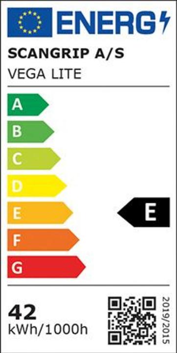 Energie-Label Scangrip LED-Strahler VEGA (6000 lm)