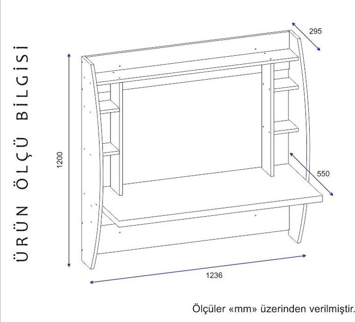 Produktbild Kalune Design Brantley (120 x 55 x 123.60 cm)