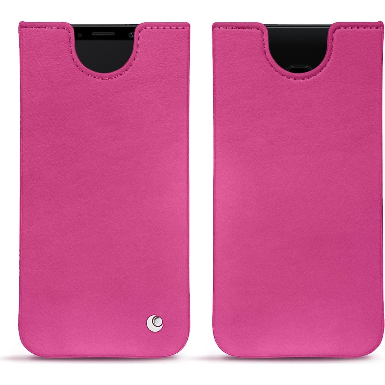 Noreve Lederschutzhülle (Samsung Galaxy S9), Smartphone Hülle, Rosa