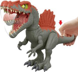 Actual product image Jurassic Park JURASSIC WORLD CRUSHIVORES Spinosaurus Cage Crasher