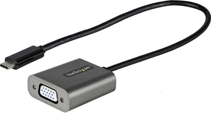 Actual product image StarTech com USB C to VGA Adapter - 1080p USB Type-C to VGA Adapter Dongle - USB-C (DP Alt Mode)... (USB-C, 39 cm)
