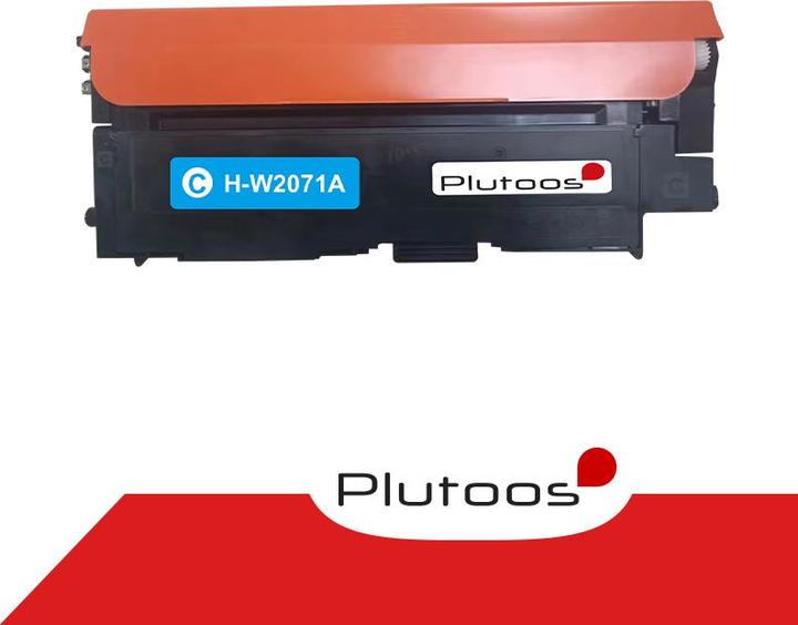 Plutoos HP W2071A 117A Toner XXL compatibile, ciano (C)