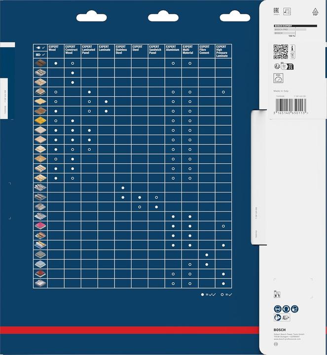 Produktbild Bosch Professional Zubehör Kreissägeblatt Expert for Multi Material, 305 x 30 x 2,4 mm, 96