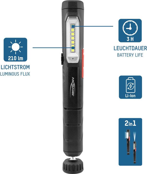 Actual product image Ansmann Professional Penlight PL210R (210 lm)