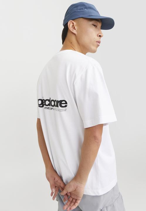 Actual product image Jack & Jones Rückenprint Rundhalsausschnitt T-shirt T-shirt (S)