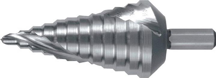 Actual product image Ruko Step drill HSS spiral fluted cross grinding (6 - 37)