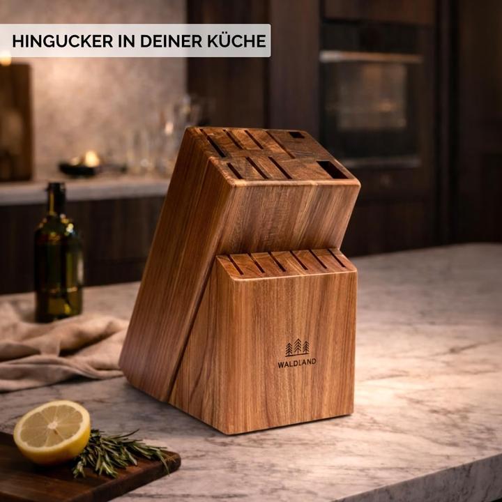 Produktbild Waldland Messerblock mit Antirutsch-Füssen