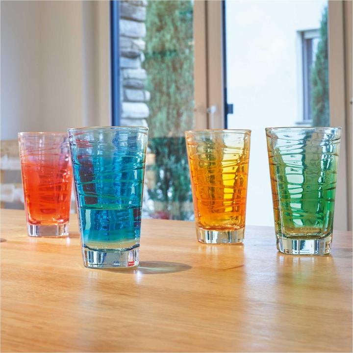 Immagine prodotto Leonardo Bicchiere per bere Vario Struttura 280 ml, 6 pezzi, turchese (0.28 l, 6 x)