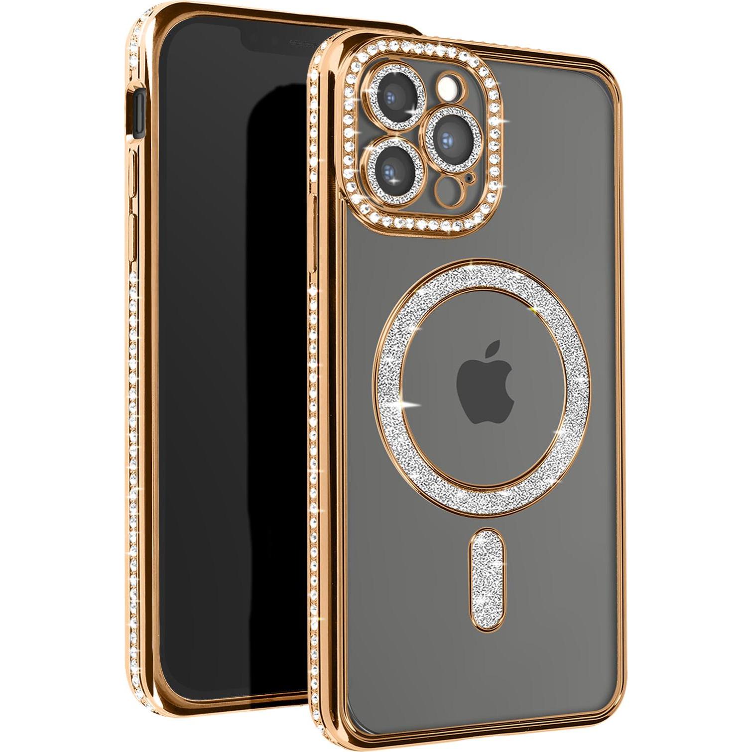 Avizar Glamor Guard Case (Apple iPhone 12 Pro Max), Smartphone Hülle, Gelb