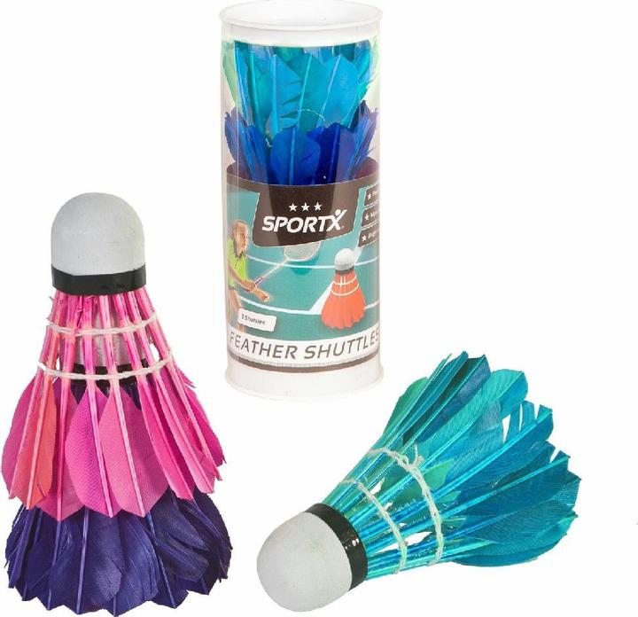 Actual product image Sport X SportX shuttle springs coloured in tube, 3 pcs.